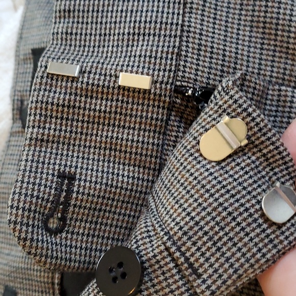 Talbots, wool blend houndstooth trousers - Picture 5 of 8